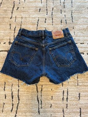 Levi's Indigo Denim Cutoff Shorts